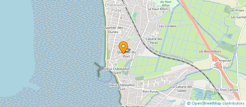 localisation de l'entreprise MADAME ALEXANDRA PRIORESCHI-DROUIN à CHATELAILLON-PLAGE