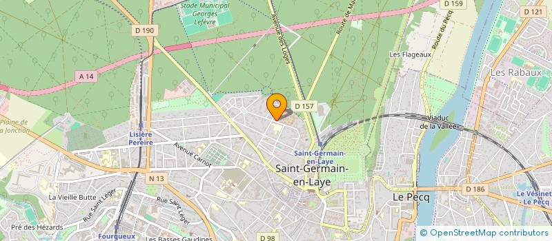 localisation de l'entreprise MADAME ALEXANDRA PROKHOROVA  SAINT-GERMAIN-EN-LAYE