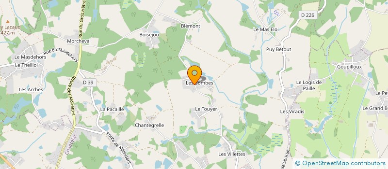 localisation de l'entreprise MADAME ALEXANDRA PRZYBYLSKI à CHAPTELAT