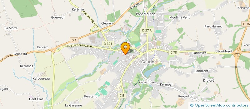 localisation de l'entreprise MADAME ALEXANDRA PUILLANDRE  GOURIN