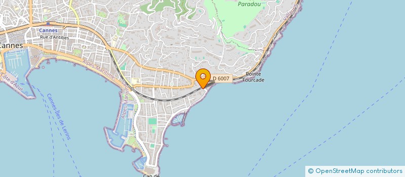 localisation de l'entreprise MADAME ALEXANDRA PUNGAN à CANNES