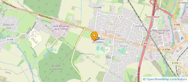 localisation de l'entreprise MADAME ALEXANDRA PUTIGNY à CHATENOY-LE-ROYAL