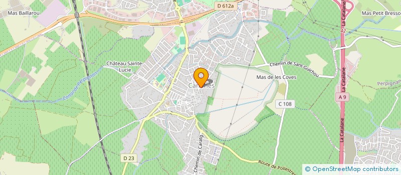 localisation de l'entreprise MADAME ALEXANDRA PY  CANOHES