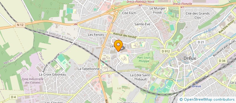 localisation de l'entreprise MADAME ALEXANDRA QUIDOR DIT PASQUET à DREUX