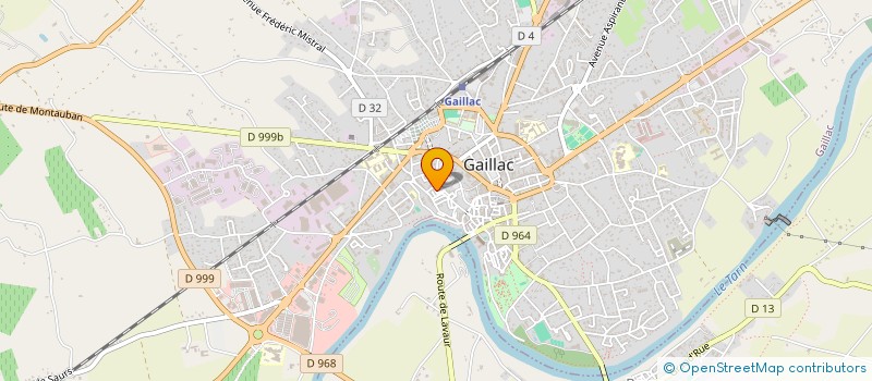 localisation de l'entreprise MADAME ALEXANDRA R M SYMON  GAILLAC