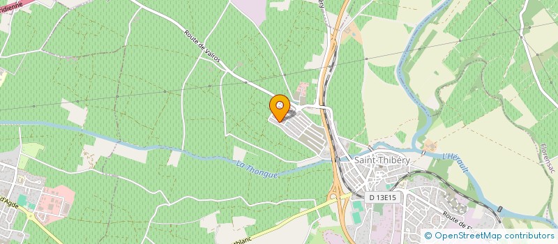 localisation de l'entreprise MADAME ALEXANDRA RABAUD  SAINT-THIBERY