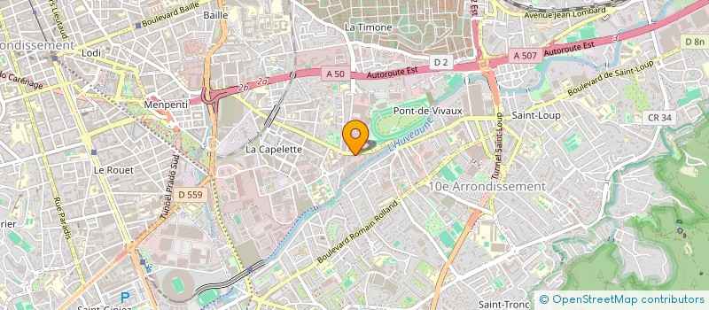 localisation de l'entreprise MADAME ALEXANDRA RAINERI  MARSEILLE