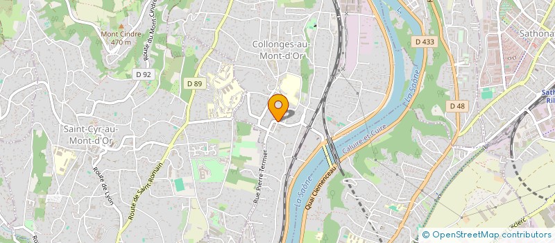 localisation de l'entreprise MADAME ALEXANDRA RAMOS  COLLONGES-AU-MONT-D'OR