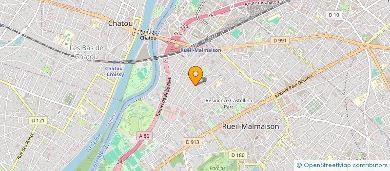 localisation de l'entreprise MADAME ALEXANDRA RASHIDI à RUEIL-MALMAISON