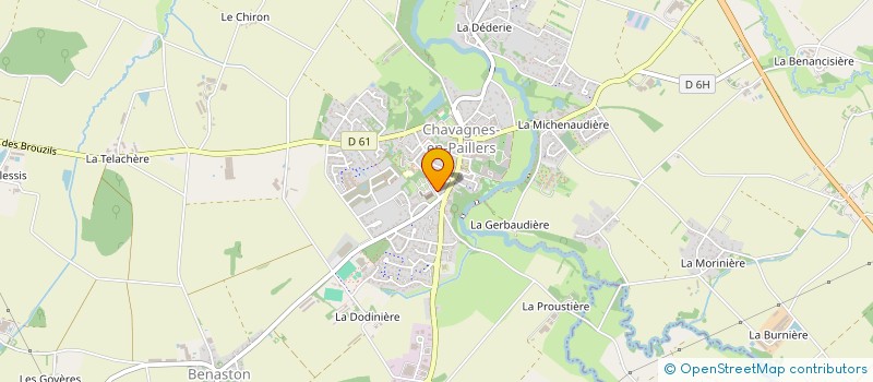 localisation de l'entreprise MADAME ALEXANDRA REMOND à CHAVAGNES-EN-PAILLERS