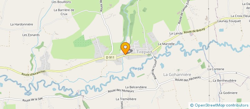 localisation de l'entreprise MADAME ALEXANDRA RENAULT  TIREPIED-SUR-SEE