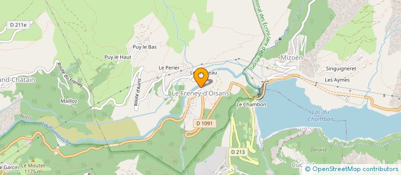 localisation de l'entreprise MADAME ALEXANDRA RENOU  LE FRENEY-D'OISANS