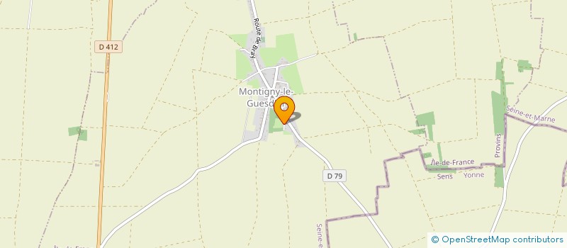 localisation de l'entreprise MADAME ALEXANDRA RICHARD  MONTIGNY-LE-GUESDIER