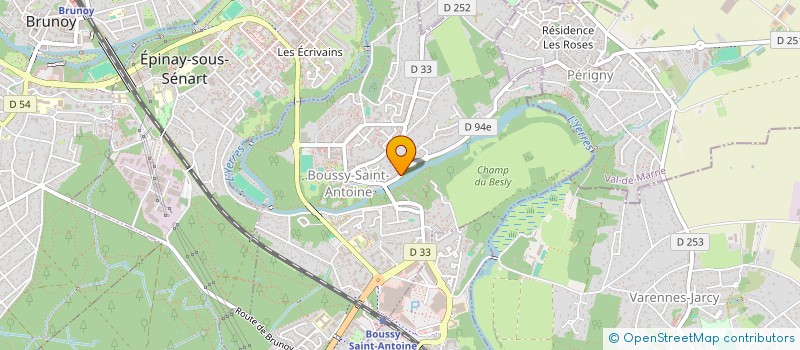 localisation de l'entreprise MADAME ALEXANDRA RIMBERT  BOUSSY-SAINT-ANTOINE