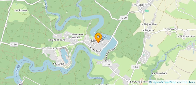 localisation de l'entreprise MADAME ALEXANDRA RIPAUD  MERVENT