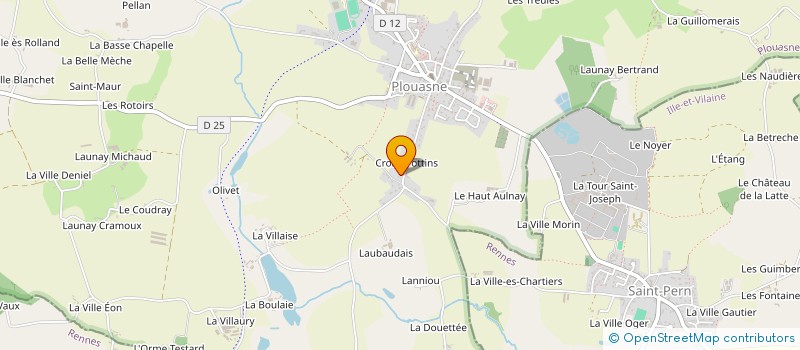 localisation de l'entreprise MADAME ALEXANDRA ROBERTS  PLOUASNE