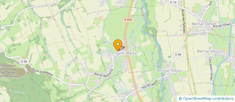 localisation de l'entreprise MADAME ALEXANDRA ROBIN  SAINT-MARTIN