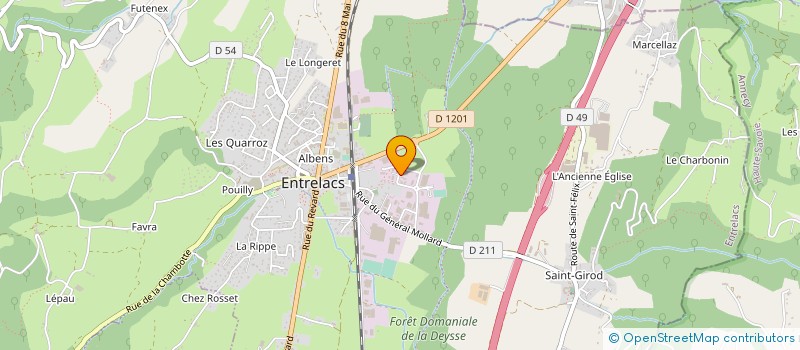 localisation de l'entreprise MADAME ALEXANDRA ROCHON-VOLLET  SAINT-FELIX