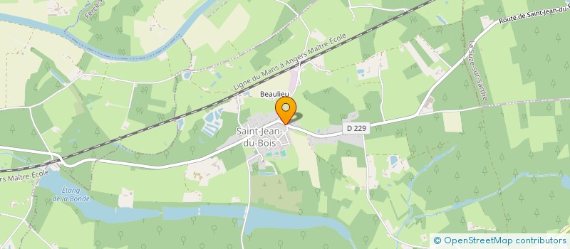 localisation de l'entreprise MADAME ALEXANDRA ROGER  SAINT-JEAN-DU-BOIS