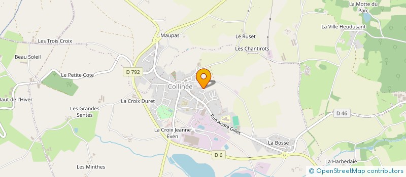 localisation de l'entreprise MADAME ALEXANDRA ROINNEL à LE MENE
