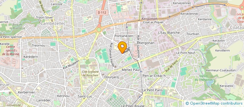localisation de l'entreprise MADAME ALEXANDRA ROSPAR à BREST