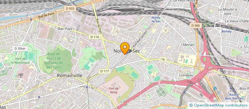 localisation de l'entreprise MADAME ALEXANDRA ROSS à NOISY-LE-SEC