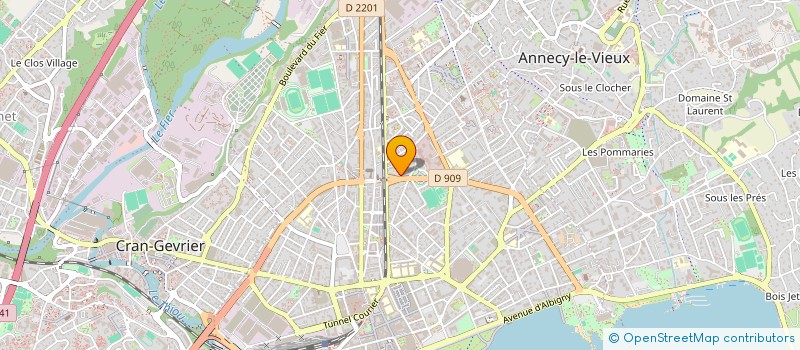 localisation de l'entreprise MADAME ALEXANDRA ROSSI  ANNECY