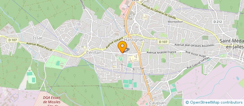 localisation de l'entreprise MADAME ALEXANDRA ROUCHER  SAINT-MEDARD-EN-JALLES