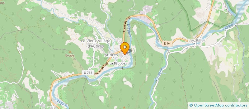 localisation de l'entreprise MADAME ALEXANDRA ROUFFIAC  AUBRES