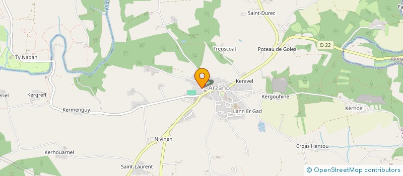 localisation de l'entreprise MADAME ALEXANDRA ROUSSEL  ARZANO