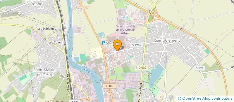 localisation de l'entreprise MADAME ALEXANDRA ROY  SAINT-CLEMENT