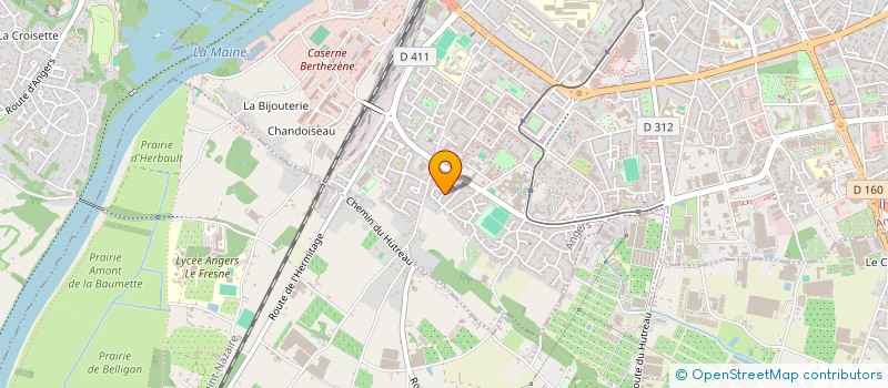 localisation de l'entreprise MADAME ALEXANDRA ROY à ANGERS
