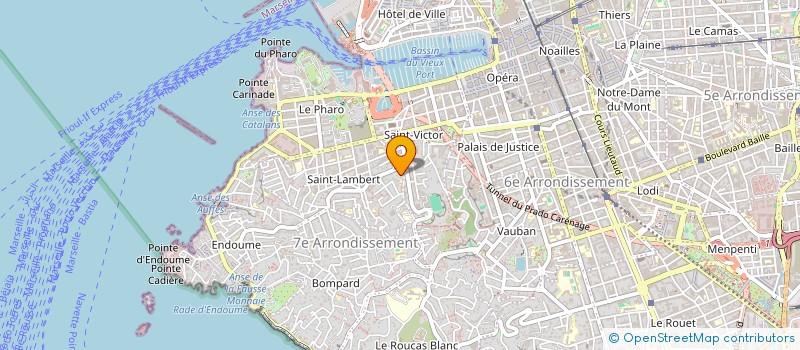 localisation de l'entreprise MADAME ALEXANDRA ROZE à MARSEILLE