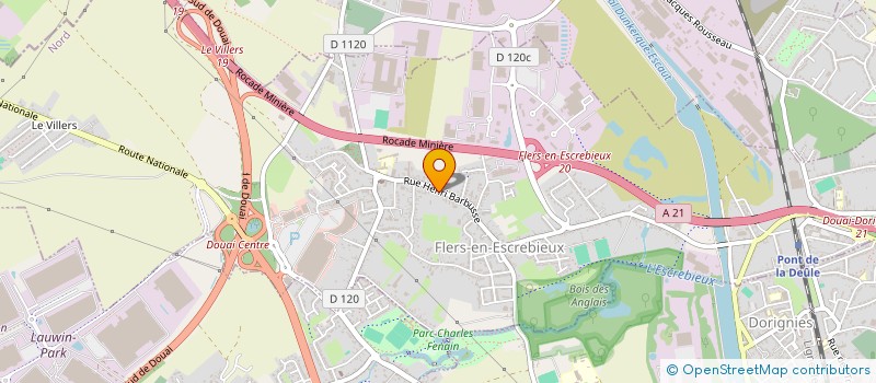 localisation de l'entreprise MADAME ALEXANDRA RUFFET à FLERS-EN-ESCREBIEUX