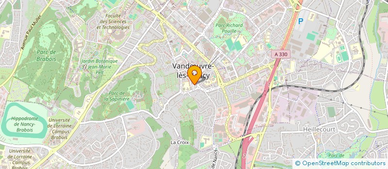 localisation de l'entreprise MADAME ALEXANDRA RUHL  VANDUVRE-LES-NANCY