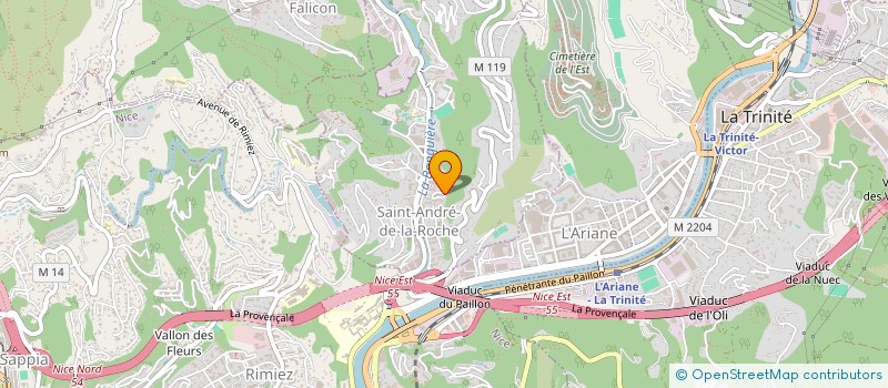 localisation de l'entreprise MADAME ALEXANDRA SAMPAY  SAINT-ANDRE-DE-LA-ROCHE