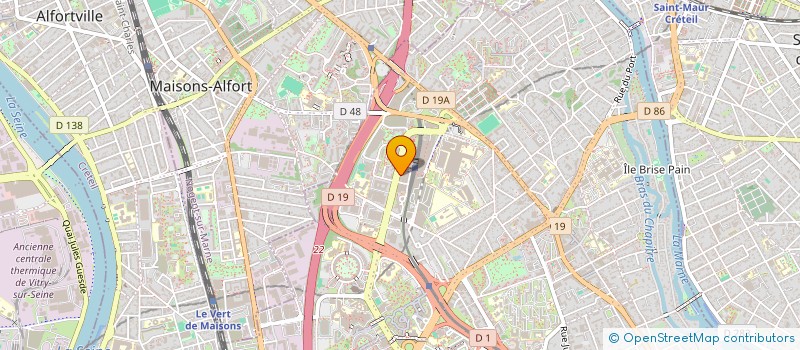 localisation de l'entreprise MADAME ALEXANDRA SAMSON  CRETEIL