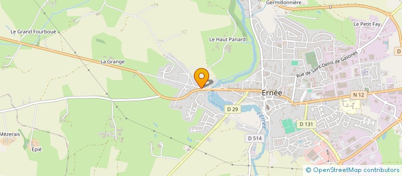 localisation de l'entreprise MADAME ALEXANDRA SAPART à ERNEE