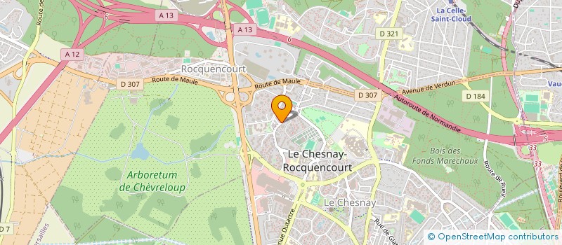 localisation de l'entreprise MADAME ALEXANDRA SAUNIER à LE CHESNAY-ROCQUENCOURT