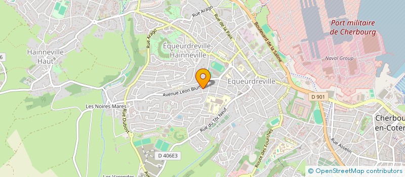 localisation de l'entreprise MADAME ALEXANDRA SCELLES  CHERBOURG-EN-COTENTIN