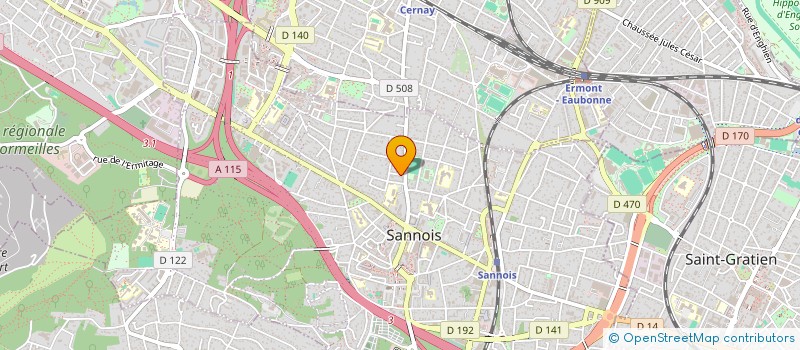 localisation de l'entreprise MADAME ALEXANDRA SCHATZER à SANNOIS