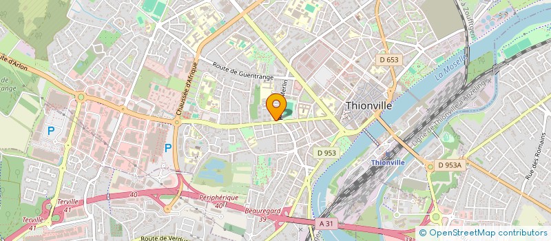 localisation de l'entreprise MADAME ALEXANDRA SCHOONJANS à THIONVILLE
