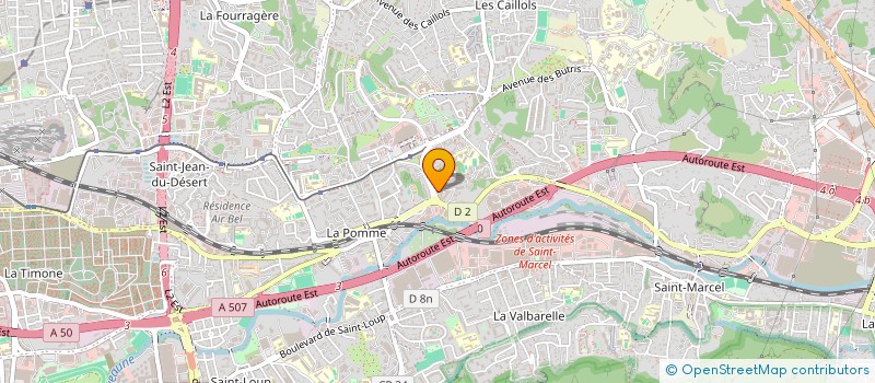 localisation de l'entreprise MADAME ALEXANDRA SCHRODER  MARSEILLE