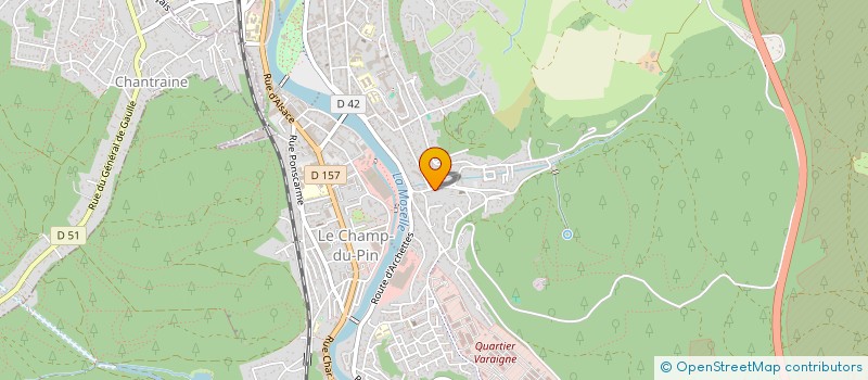 localisation de l'entreprise MADAME ALEXANDRA SEIGNEUR  EPINAL