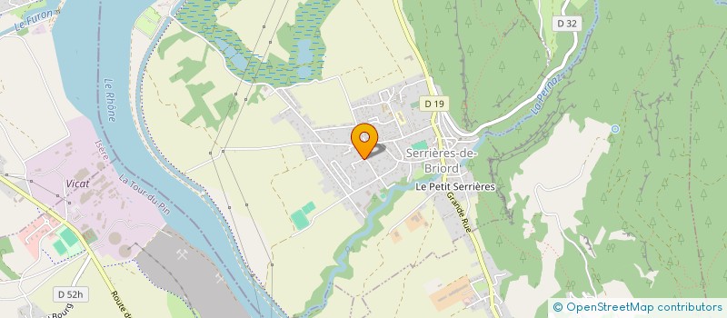 localisation de l'entreprise MADAME ALEXANDRA SELMECZI-KOVACS à SERRIERES-DE-BRIORD