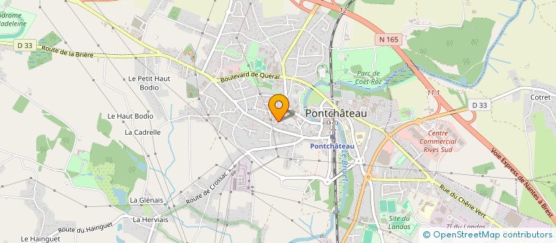 localisation de l'entreprise MADAME ALEXANDRA SENET  PONTCHATEAU