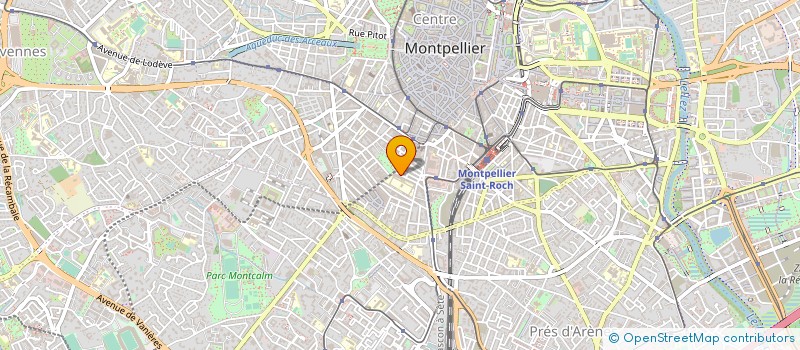 localisation de l'entreprise MADAME ALEXANDRA SICARD à MONTPELLIER