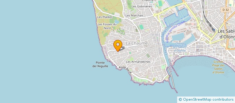 localisation de l'entreprise MADAME ALEXANDRA SICHET  LES SABLES D'OLONNE