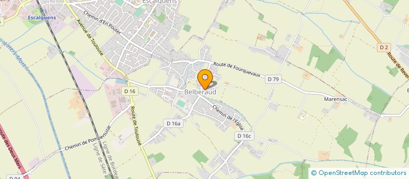 localisation de l'entreprise MADAME ALEXANDRA SIMONETTI  BELBERAUD