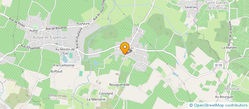 localisation de l'entreprise MADAME ALEXANDRA SIX  VAL DE VIRVEE